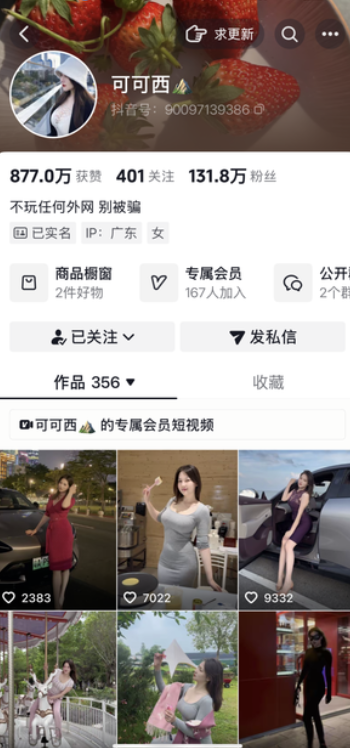 【完美佳人】-抖音可可西 私人定制