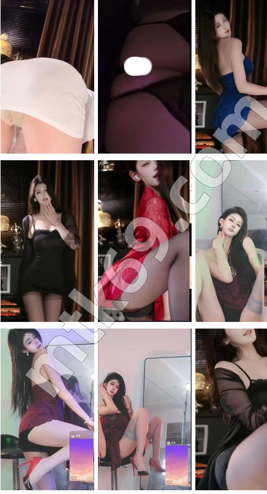 抖音小唯文化传媒 礼物擦边舞蹈 [32V/2.87GB]素材大全