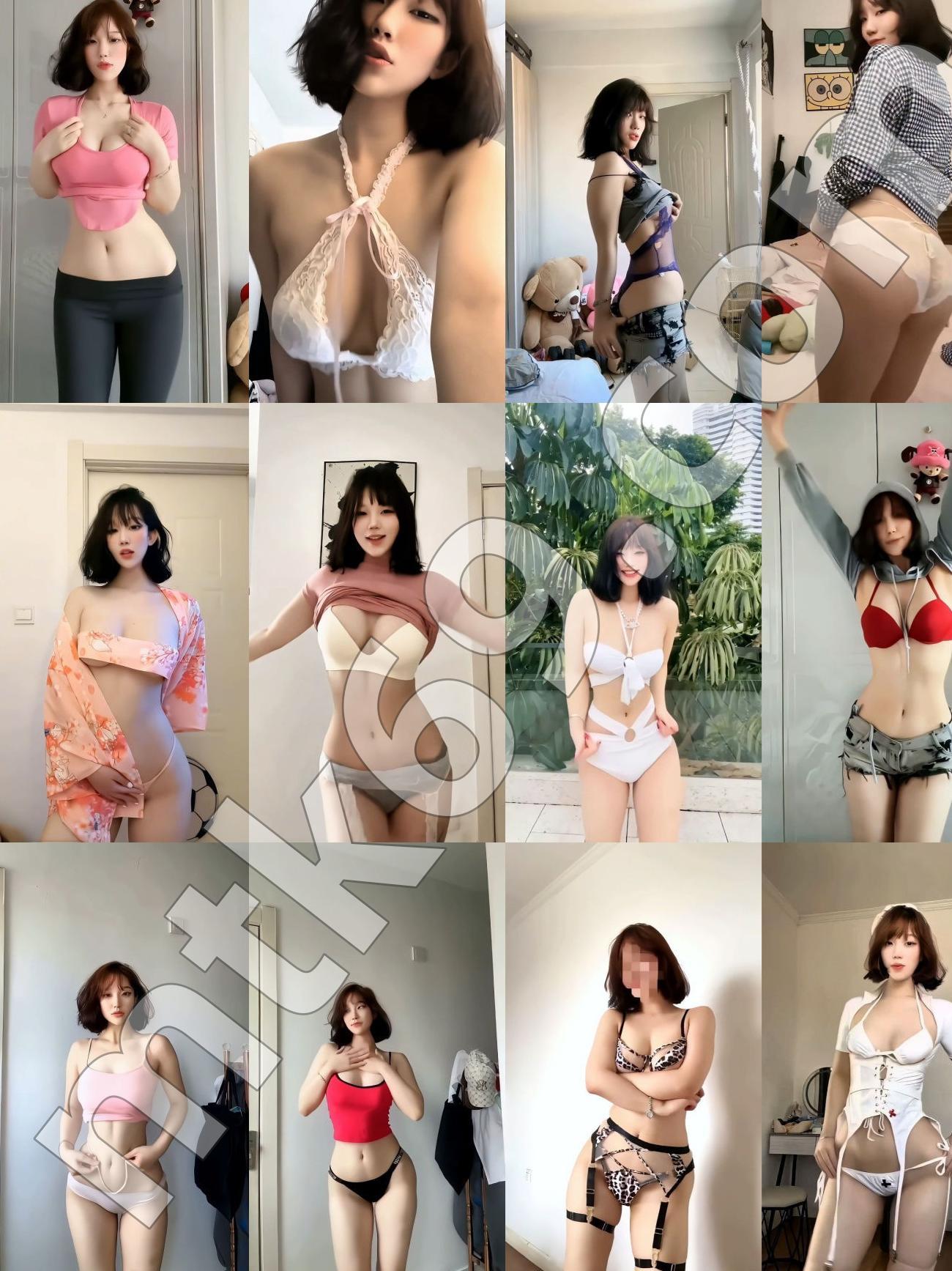 抖音纯种阿江 215万粉丝现役大网红福利骚舞 [17V/287MB]真不错