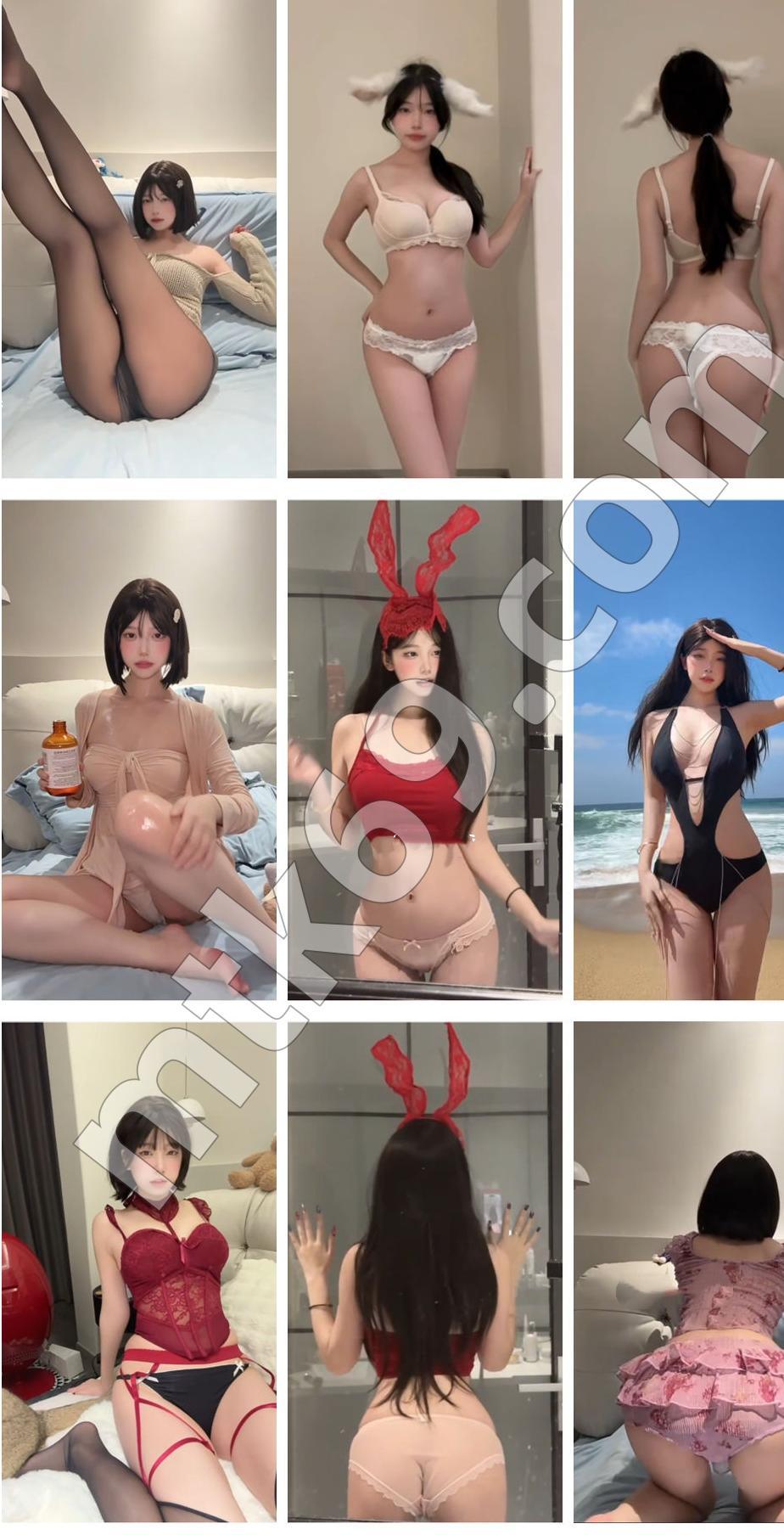 抖音一P狼 百万粉丝极品身材博主 门槛内衣诱惑福利  [26V/454MB]真不错