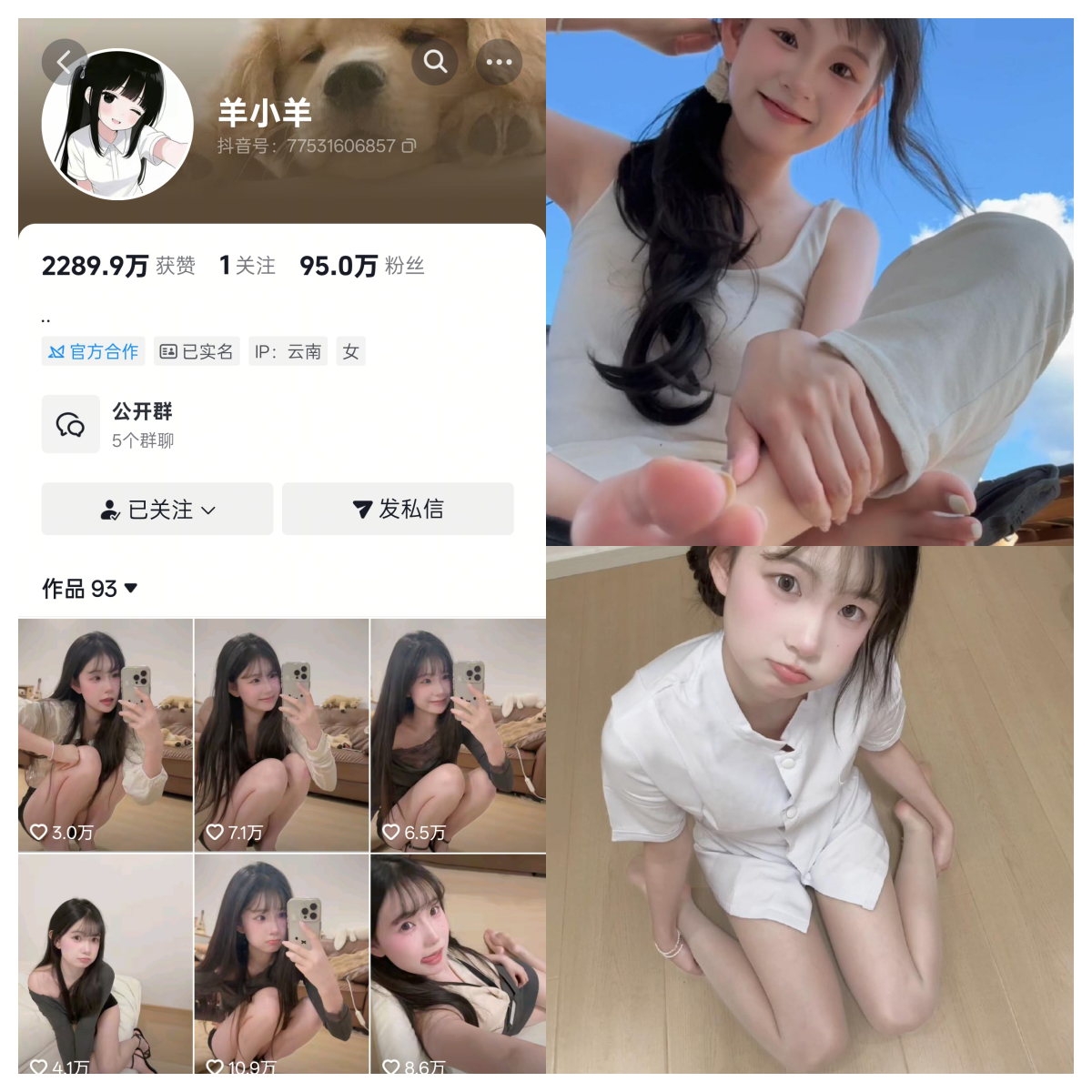 【美女推荐】-羊小羊合集 【美女推荐】-羊小羊合集