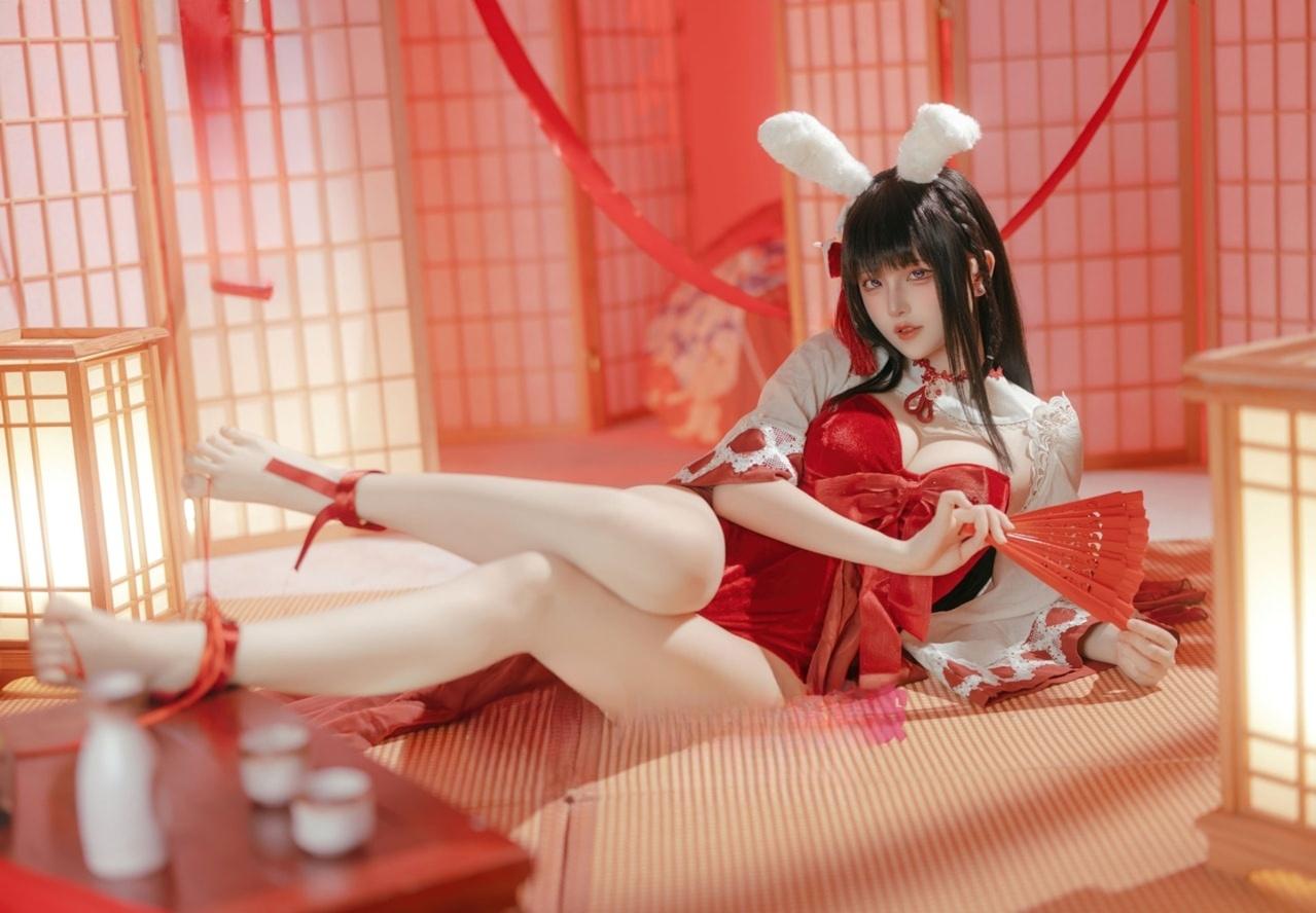 屿鱼 碧蓝航线 大山·祈愿的巫女兔-精品资源