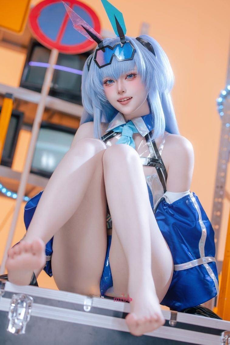 屿鱼 碧蓝航线 花园赛车服-完美coser