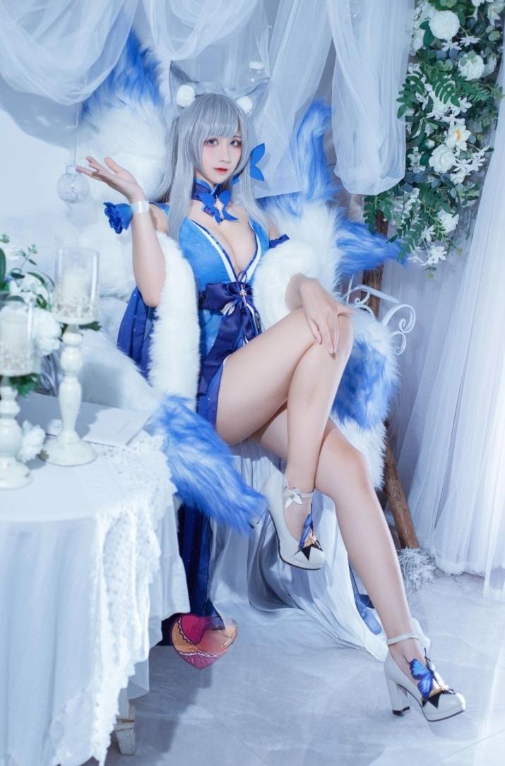 九曲Jean 碧蓝航线 信浓礼服-让人受不了