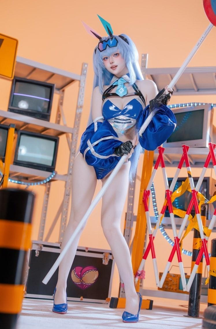 屿鱼 碧蓝航线 花园赛车服-完美coser