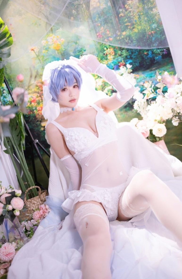 星黛鹿鹿(千反田鹿子) EVA 绫波丽 花嫁-性感美女