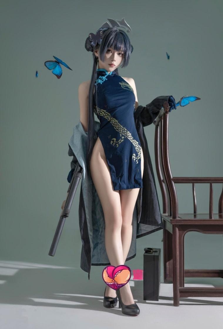矢量鱼 蔚蓝档案 龙华妃咲-精美资源